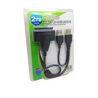 Адапторен кабел USB 2.0 към SATA Кабел Преходник Адаптор ЮСБ Външен Твърд Диск SSD  , снимка 7 - Други - 26809835