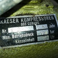 kaeser kompressor-made in west-germany-внос швеицария, снимка 16 - Други машини и части - 26343083