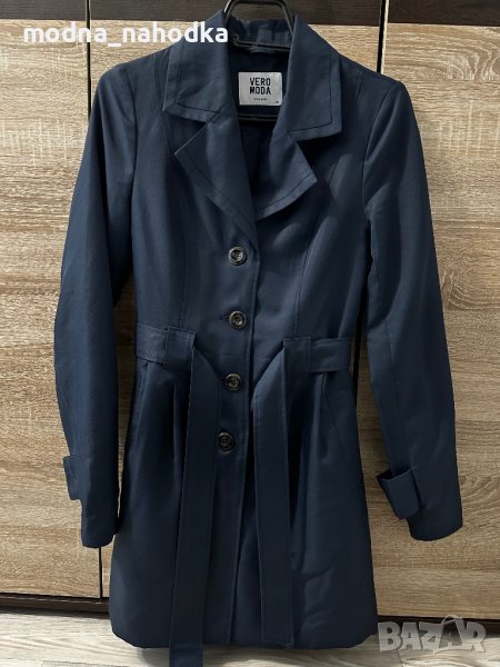 Дамско яке тип шлифер, снимка 1