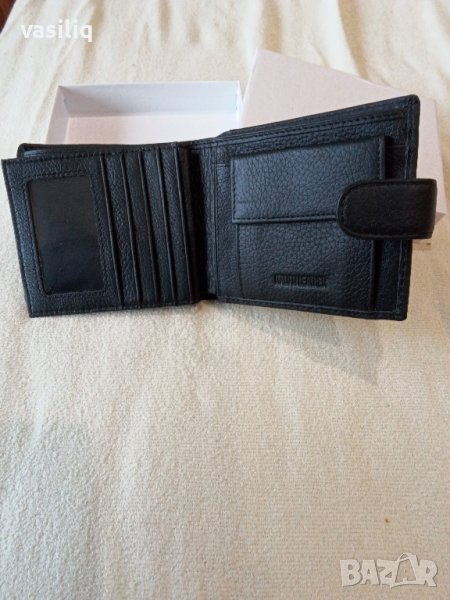 черен мъжки портфейл, снимка 1