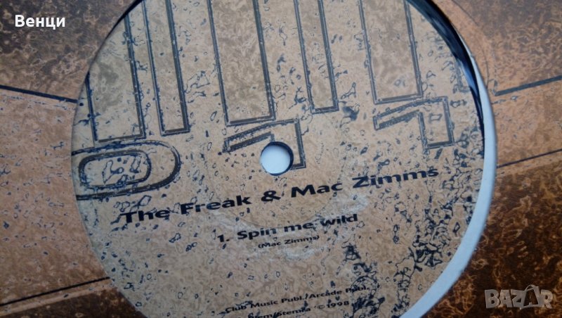 Грамофонна плоча  THE FREAK & MAC ZIMMS-MAXI-SINGLE., снимка 1