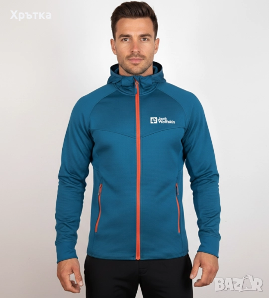 Jack Wolfskin Hydro Grid - Оригинално мъжко горнище размер S, снимка 1