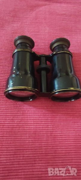 Стар военен, месингов бинокъл. , снимка 1