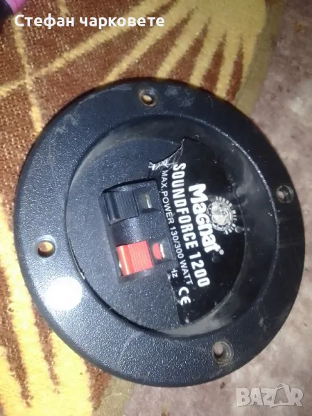 клема конектор за тонколона , снимка 1