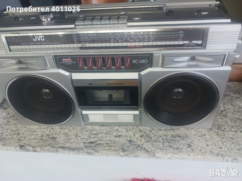 Радиокасетофон JVC RC 680, снимка 1