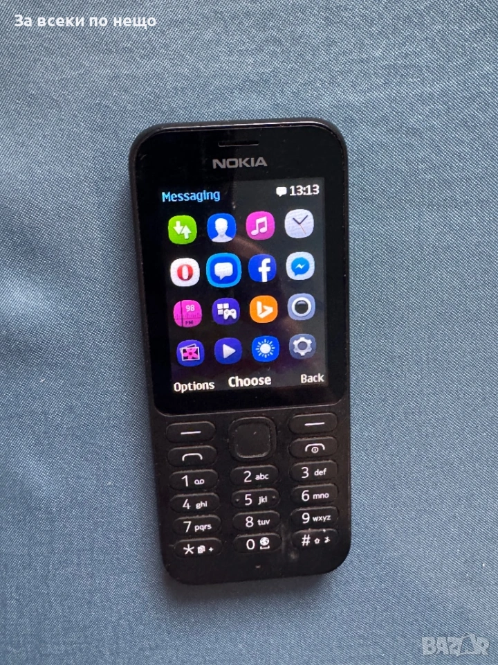 Nokia 215 , Life timer 10 мин. , RM-1110 , ДВЕ СИМ КАРТИ!, снимка 1