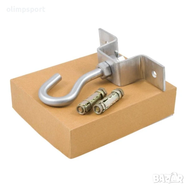 Кука за боксова круша  Кука за боксова круша е за монтаж на таван с възможност за ротация на 360 гра, снимка 1