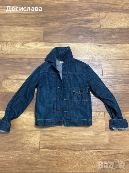 Дънково яке 11-12г/152 см, снимка 1