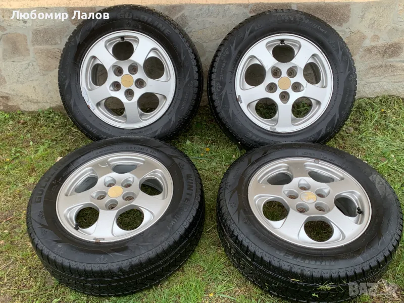 Алуминиеви джанти 16 цола 5х114,3 - Mitsubishi Pajero Pinin , снимка 1