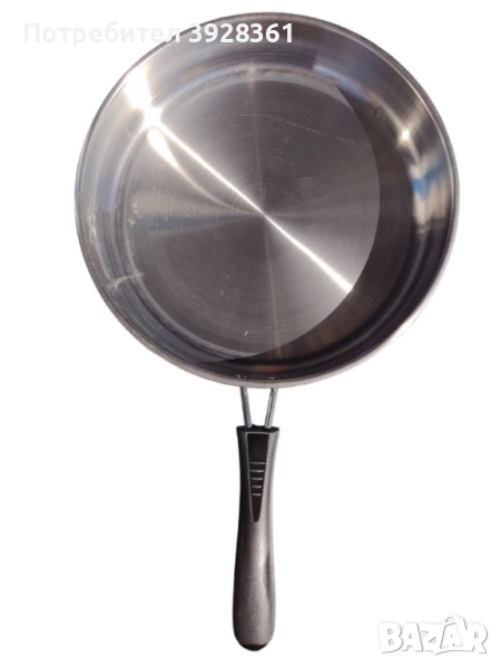 Супер здрави и качествени 3  броя тигани с дръжка 22/24/26 см., снимка 1