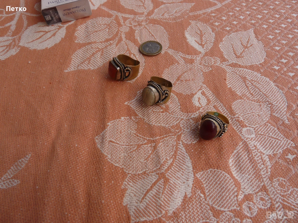 Стари бронзови пръстени, снимка 1
