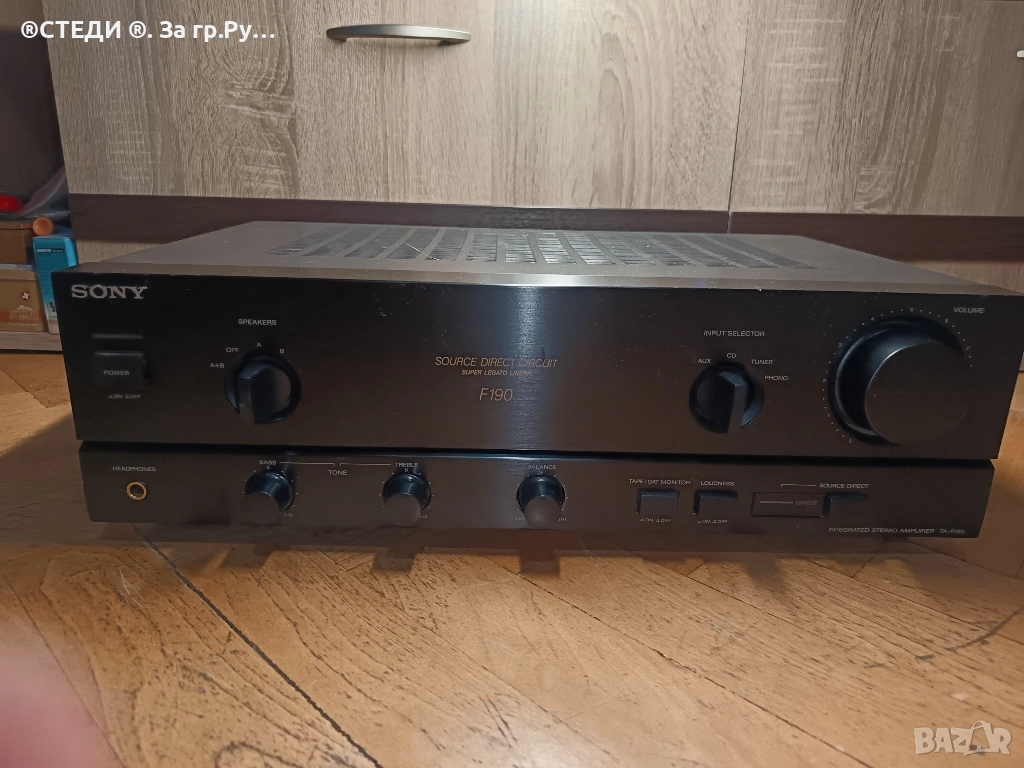 усилвател Sony TA-F190, снимка 1