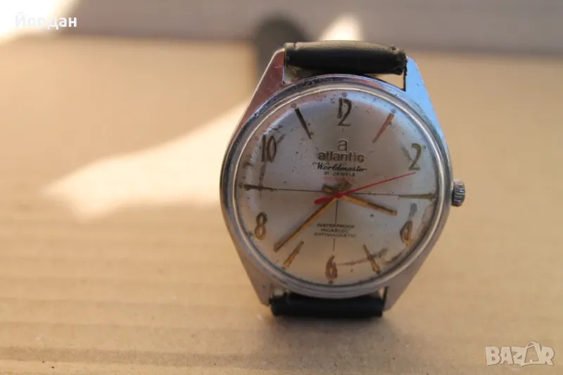 Мъжки швейцарски часовник ''Atlantic'' /21 камъка/, снимка 1