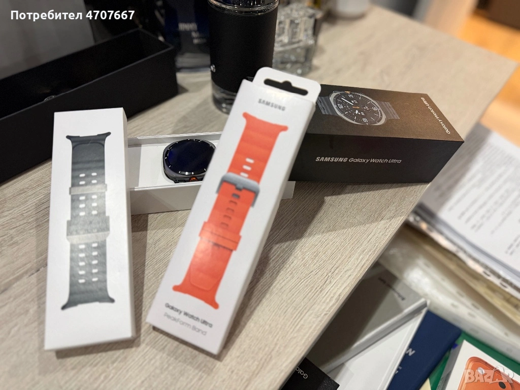 Samsung Watch Ultra Titanium Silver, снимка 1