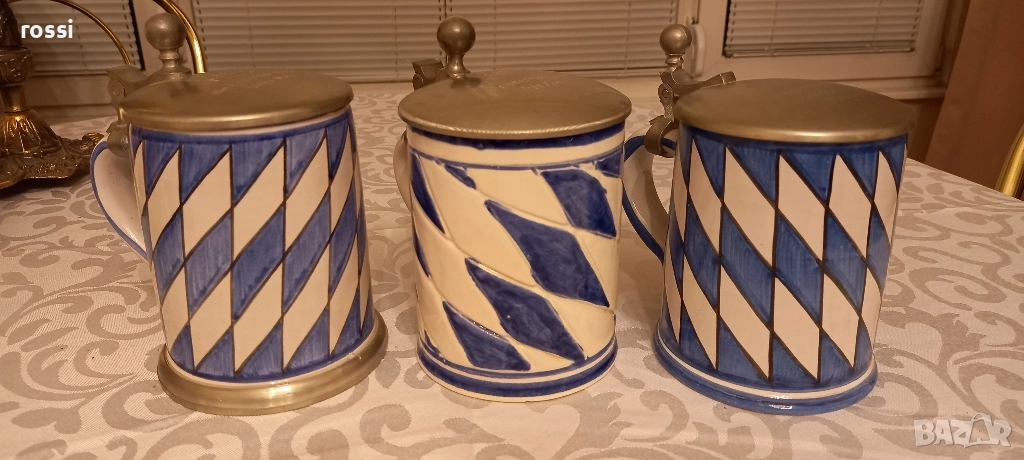 Vintage. Нови. Баварски халби по 0,5 л. Халба., снимка 1