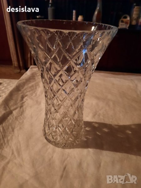 Продавам кристална ваза, снимка 1