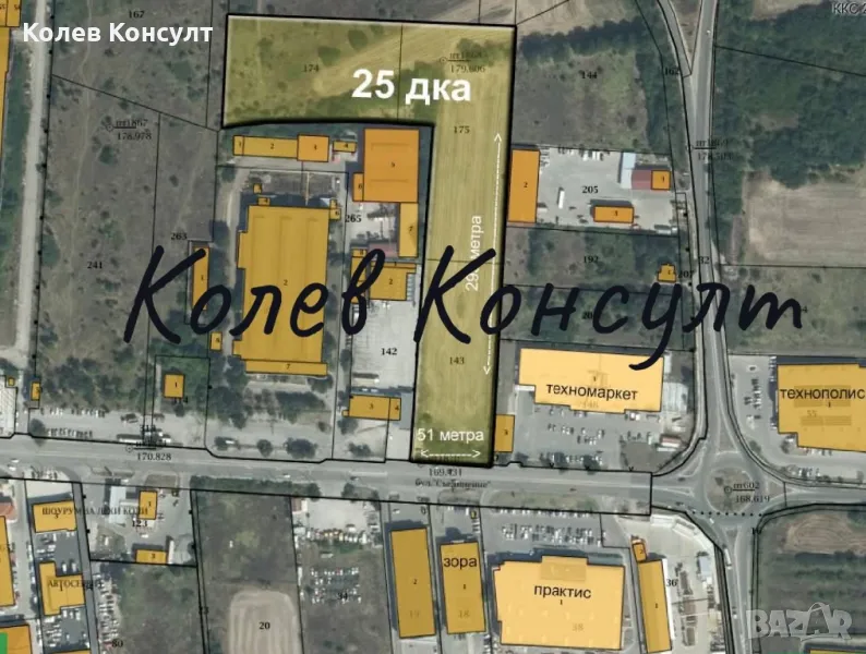 Продавам парцел в град Хасково-срещу магазин Практис , снимка 1