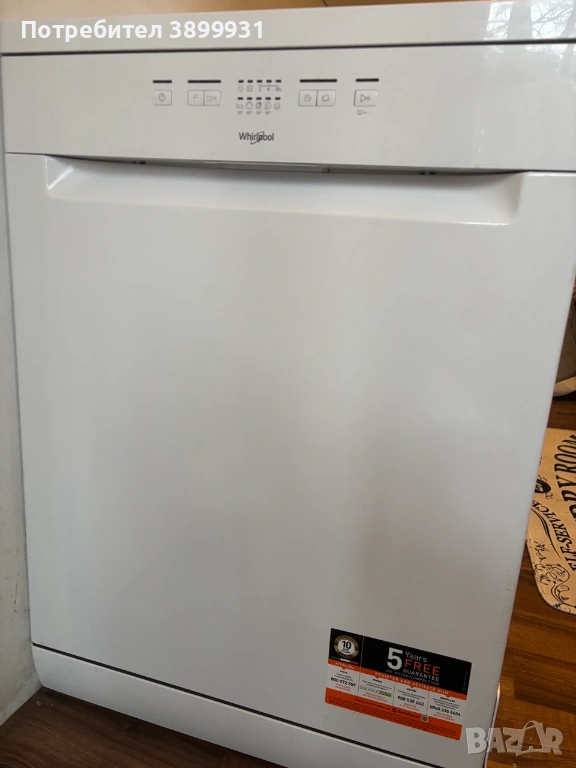Съдомиялна Whirlpool WFE 2B19 Перфектна и Нова - Свободностояща, снимка 1