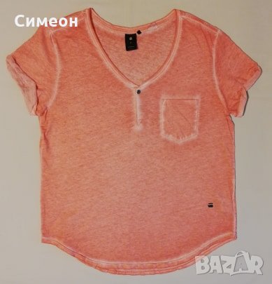 G-STAR RAW оригинална тениска M фланелка GRANDDAD PKT T WMN, снимка 1