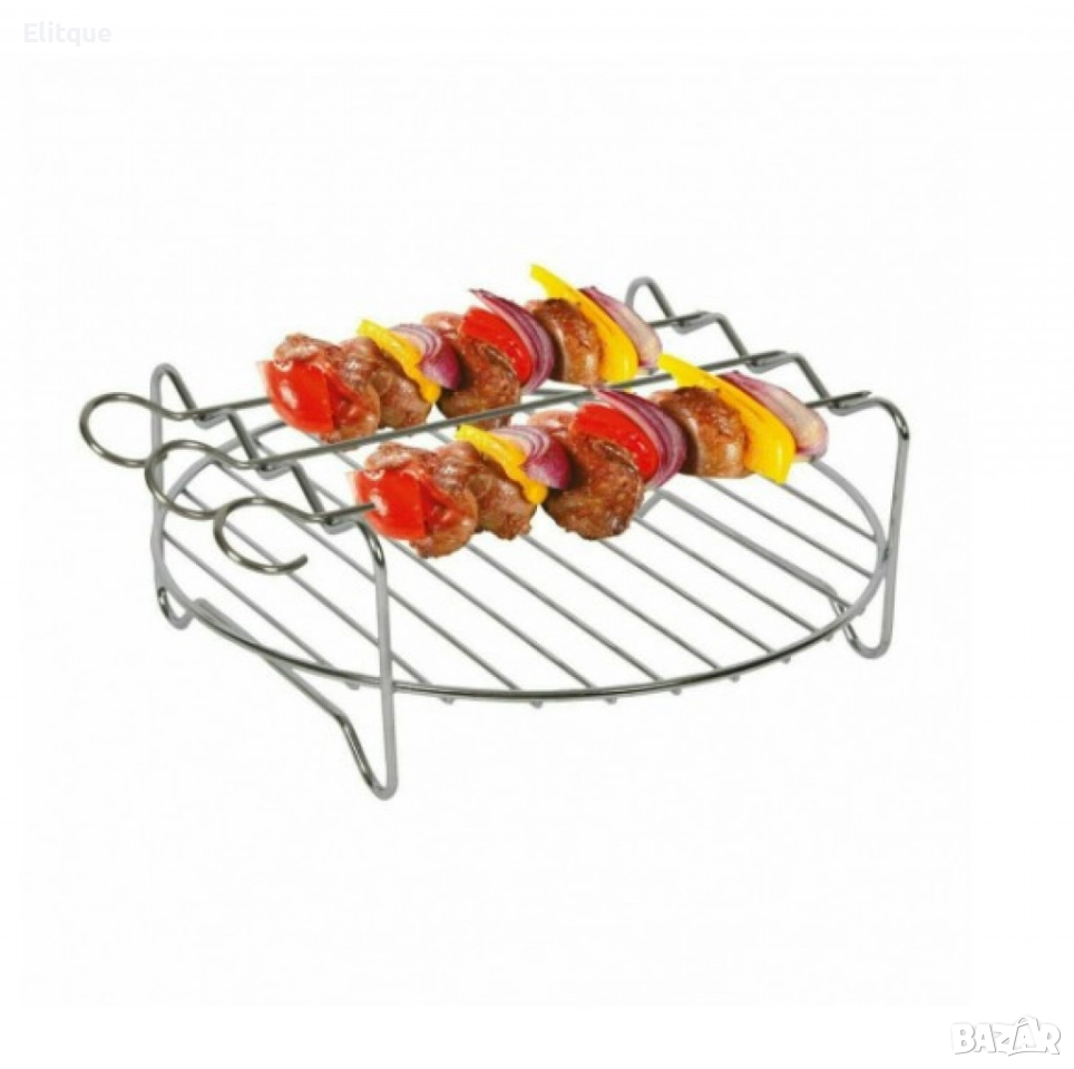 Скара с шишчета за Air Fryer Voltz V51980BG, 18 см., неръждаема стомана, снимка 1