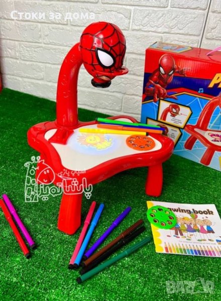  Детска масичка с проектор Спайдърмен, Спайдермен ,Spiderman, снимка 1