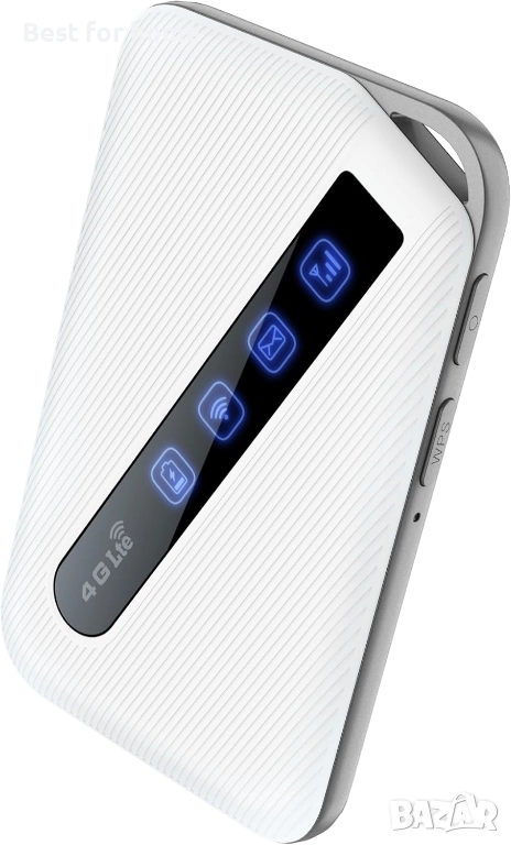 Calonny Мобилен Преносим WiFi Hotspot 4G LTE SIM Рутер 150 Mbps, 3000 mAh, снимка 1