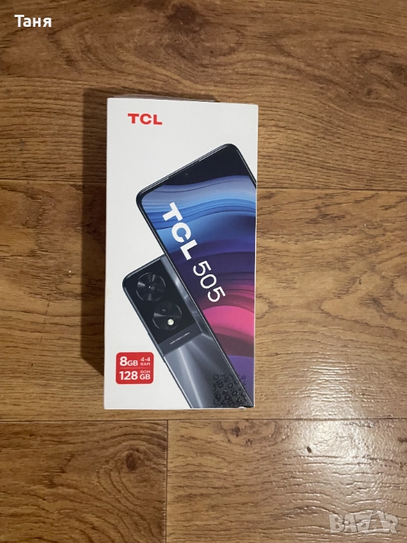 Смартфон TCL 505, 4GB, 128GB, Space Gray - НОВ, снимка 1