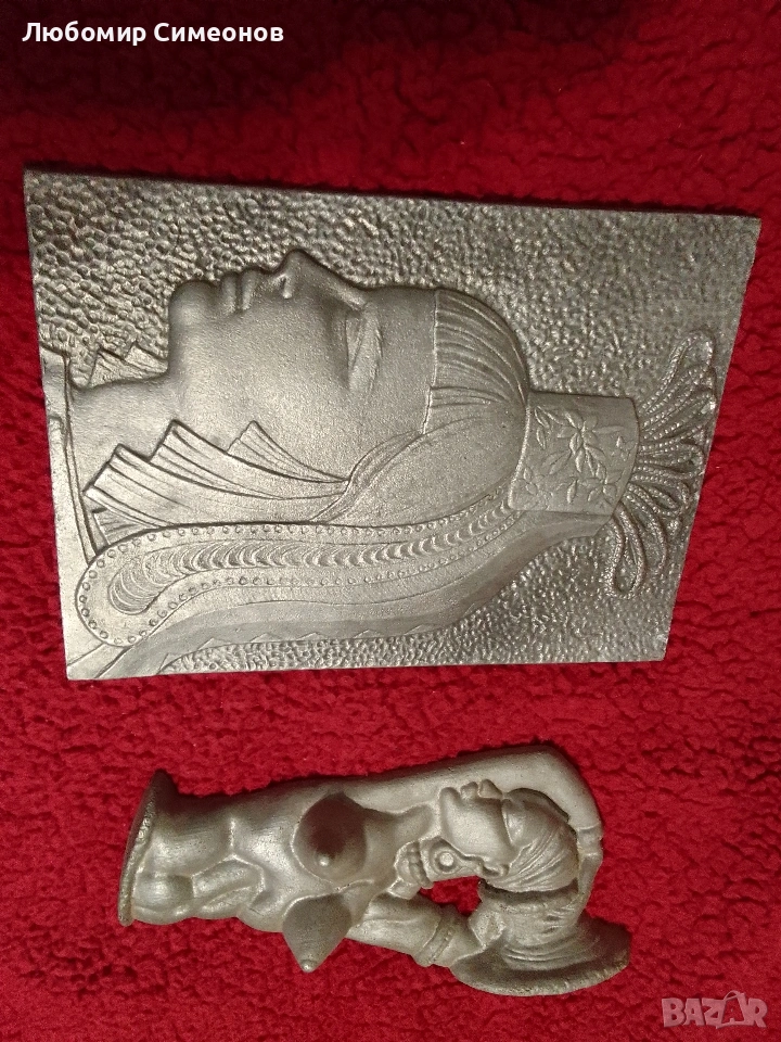 Отляти от алуминий фигури, снимка 1