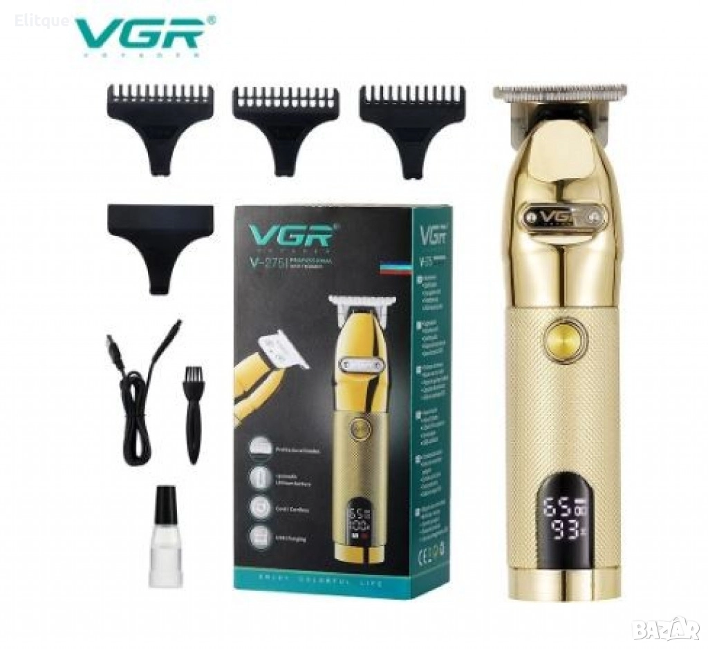 Професионална електрическа машинка за подстригване с титаниева глава SHAV94, снимка 1