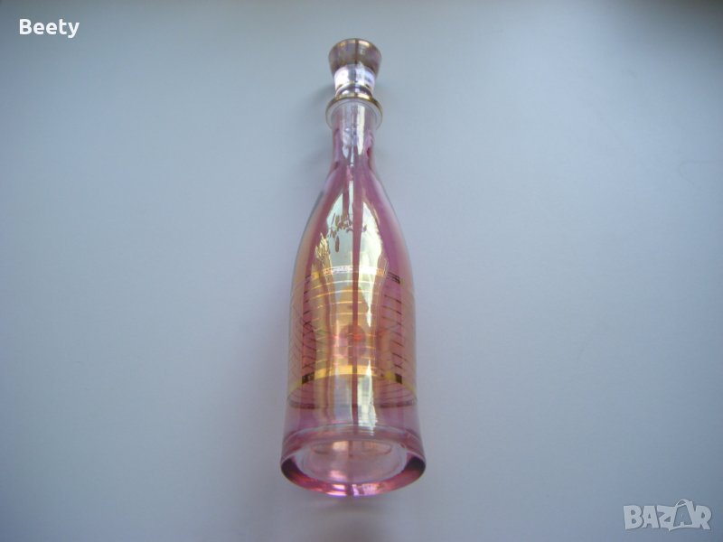 Ретро стъклена гарафа, снимка 1