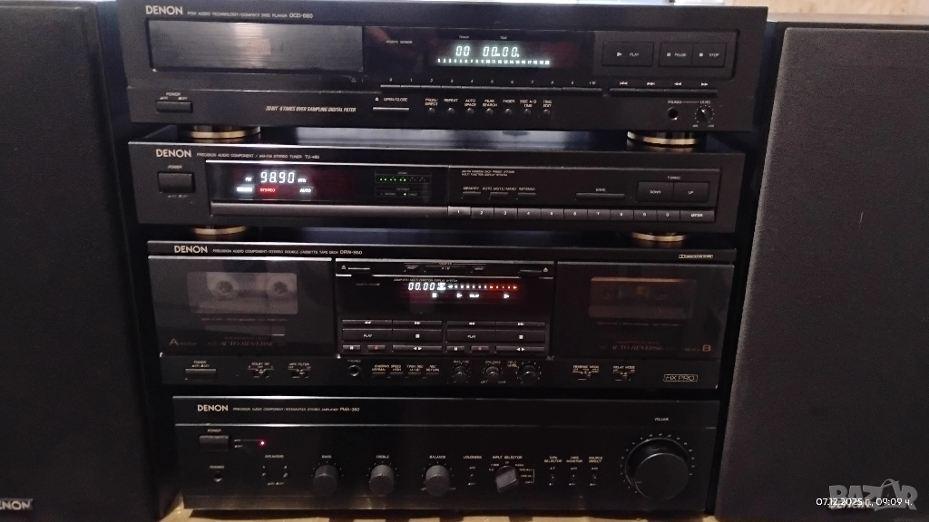 Комплект Denon - Amp,CD,Tuner,Deck, снимка 1
