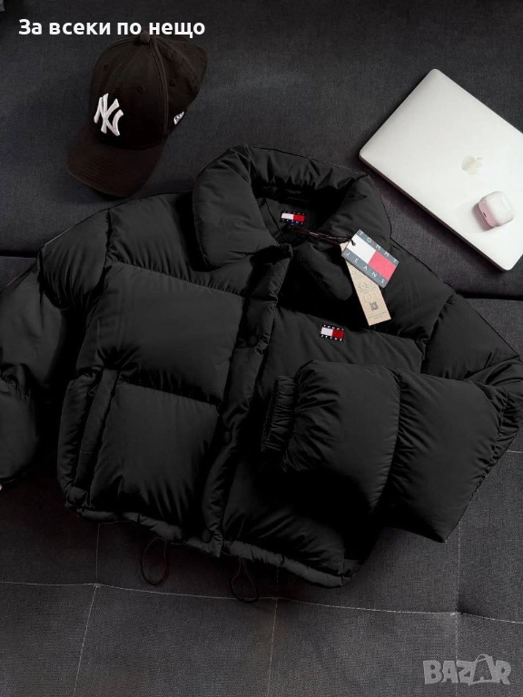 Tommy Hilfiger Дамско Черно Зимно Яке Томи Хилфигер Код ST-9, снимка 1