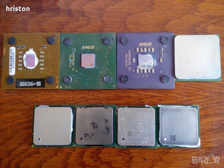 процесори Intel P4 и AMD, снимка 1