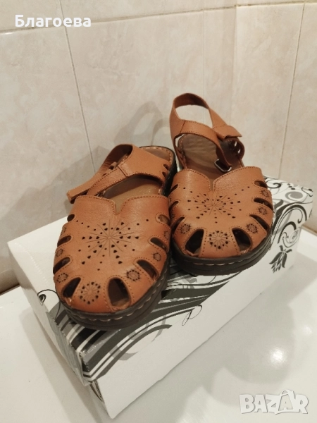 Сандали кафяви , снимка 1