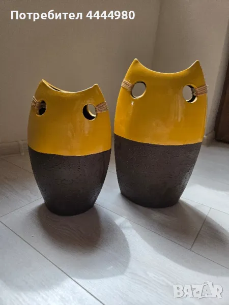 Вази наподобяващи котешки ушенца , снимка 1