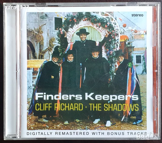 Cliff Richard And The Shadows – Finders Keepers, снимка 1