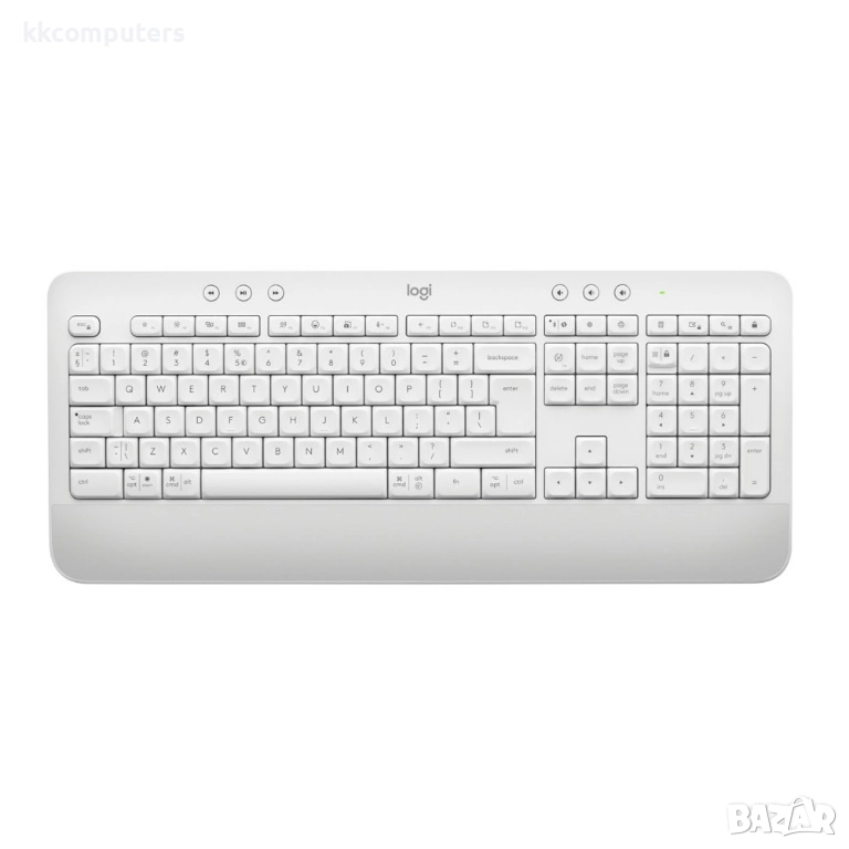 Logitech Signature K650 Безжична Клавиатура-US Layout, Бяла, снимка 1