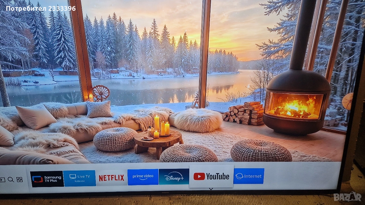 SAMSUNG 75 инча 4К смарт, снимка 1