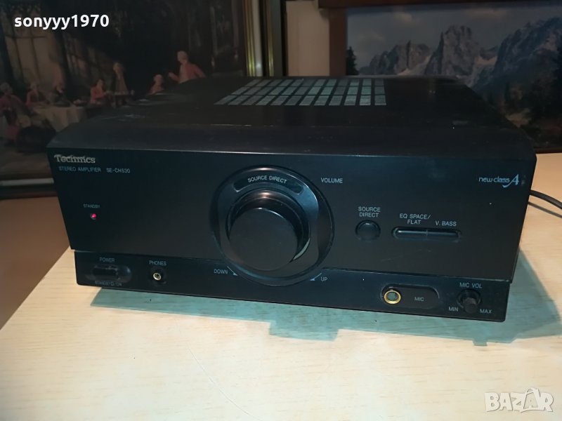 technics se-ch530 amplifier-made in japan, снимка 1