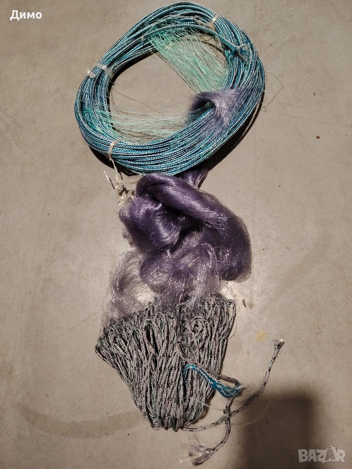 мрежа за риболов от корда 10м., снимка 1