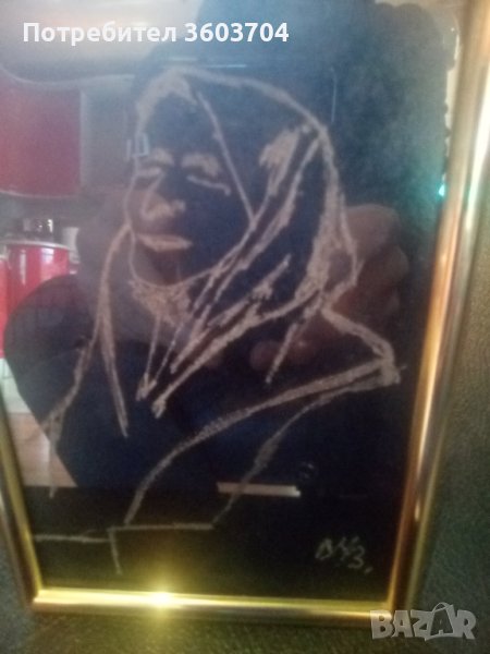 стъклопис на баба Ванга, снимка 1
