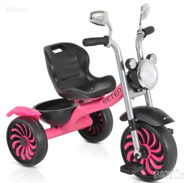 Детска триколка Byox Retro розова, снимка 1