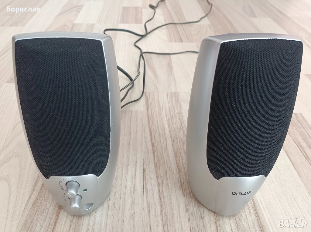 Тонколонки за компютър - Delux, снимка 1