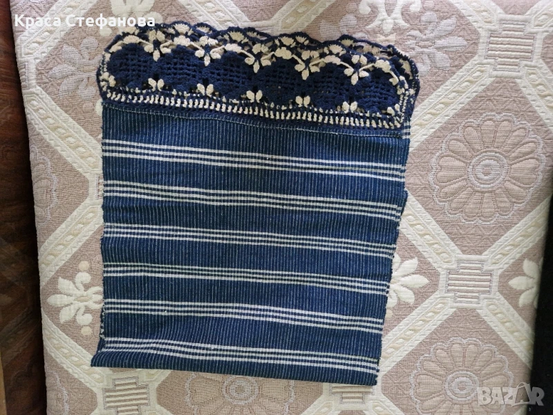 Старинно покривало за поставяне на питки, снимка 1