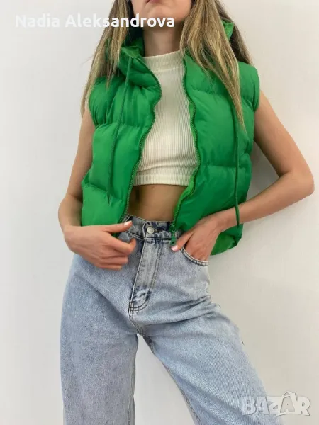 шушлеков елек с качулка , снимка 1