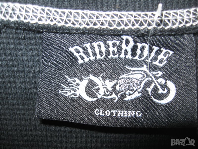 Ватирана блуза RIDER DIE  мъжка,Л-ХЛ, снимка 1