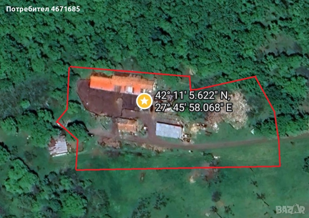 Продавам парцел в с.Велика, снимка 1