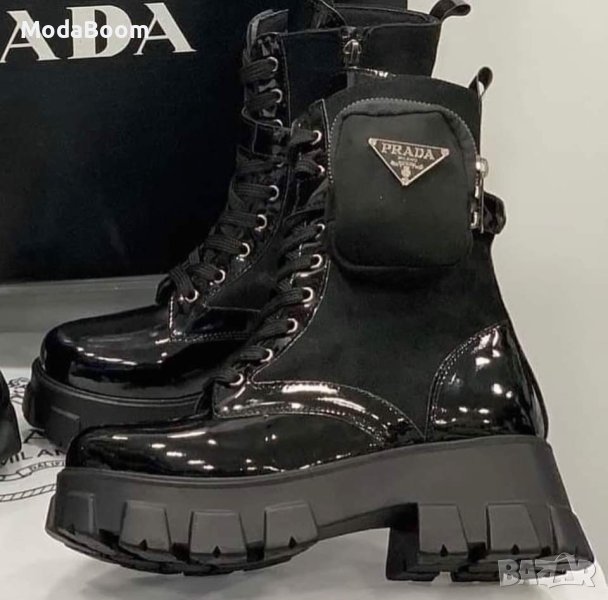 🖤Prada черни дамски боти🖤, снимка 1