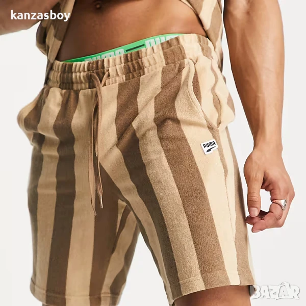 puma downtown shorts men brune - страхотни мъжки панталони ХЛ, снимка 1