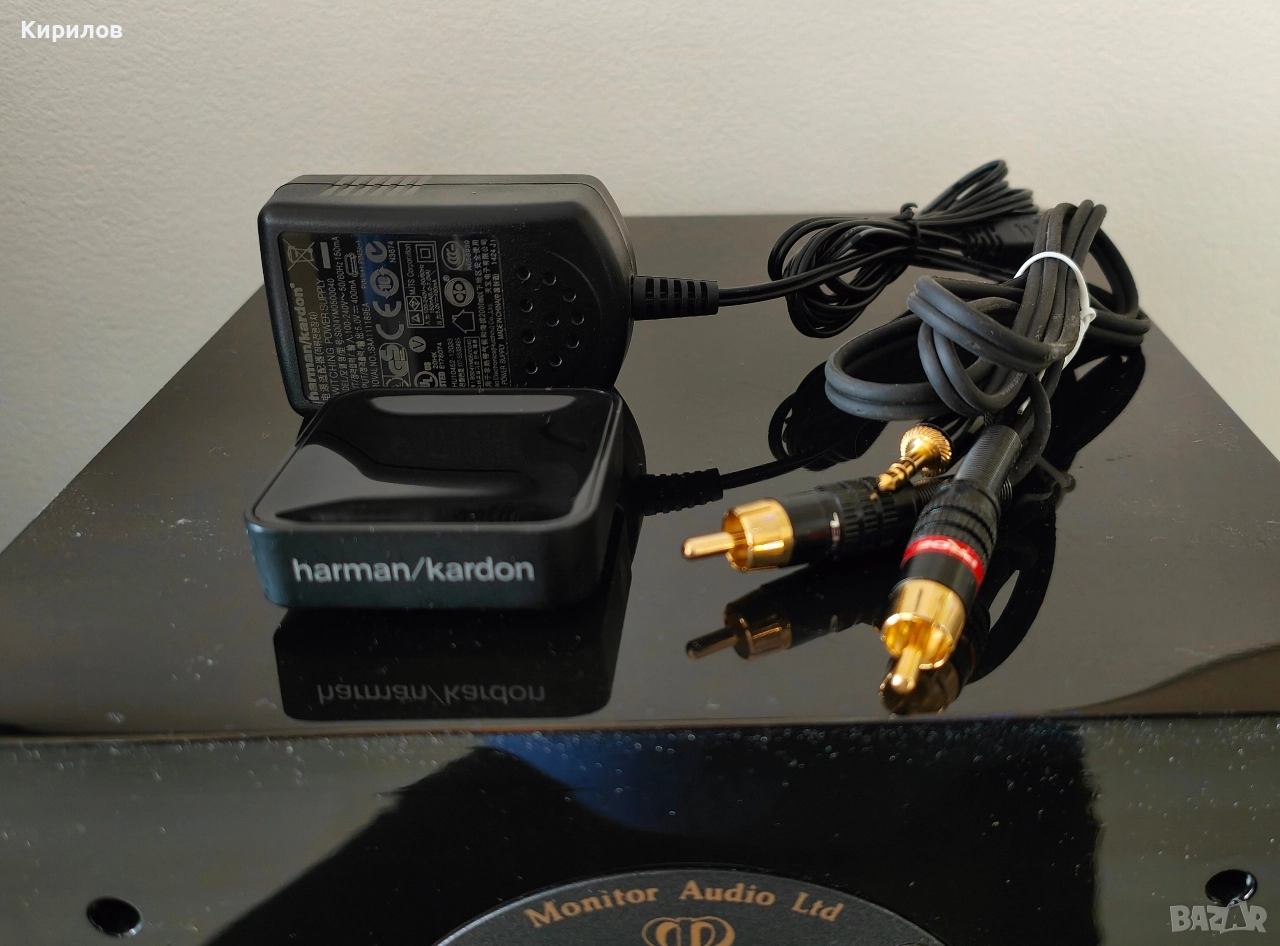 Harman/Kardon BTA 10 – Bluetooth аудио приемник за усилвател трансмитер блутут дак dac, снимка 1